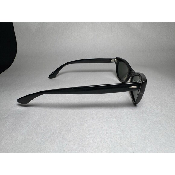 Vintage RAY-BAN B&L Black Cat Eye Sunglasses USA - Picture 6 of 13